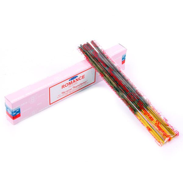 12 Varillas de Incienso Nag Champa Satya Romance