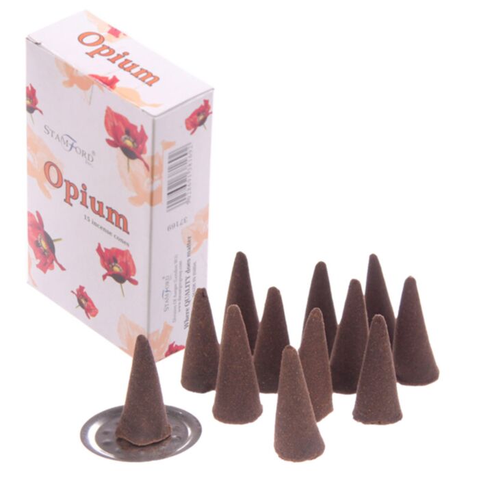 Conos de Incienso Stamford Premium Hex. Opio
