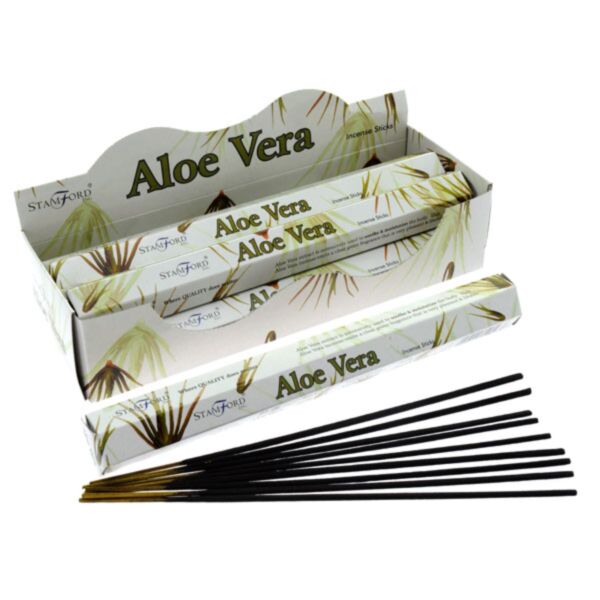 Varillas de Incienso Stamford Premium Hex. Aloe Vera