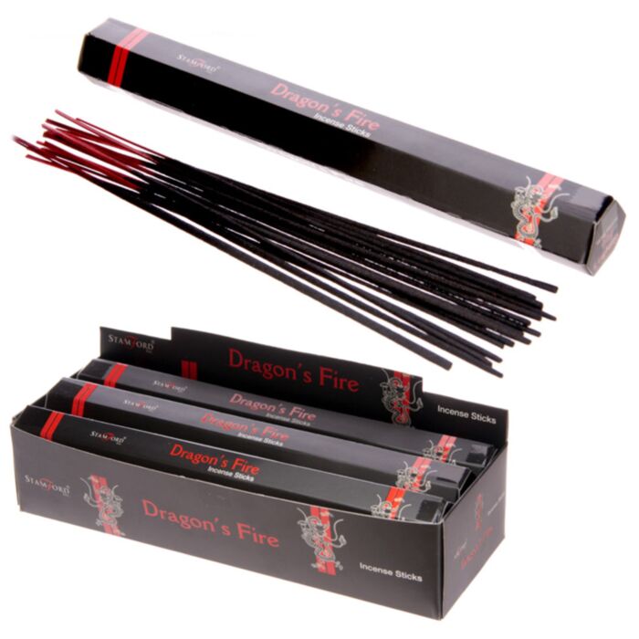 Varillas de Incienso Stamford Negro Fuego de Dragones