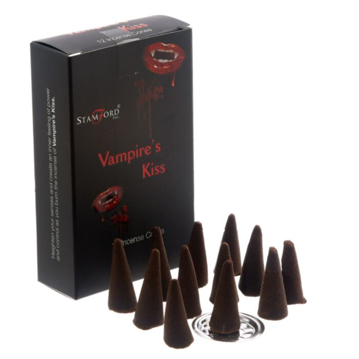 Conos de Incienso Stamford Negro Beso de Vampiro