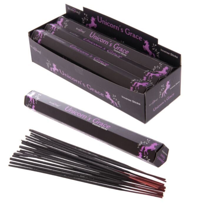37136 Varillas de Incienso Stamford Negro Unicornio