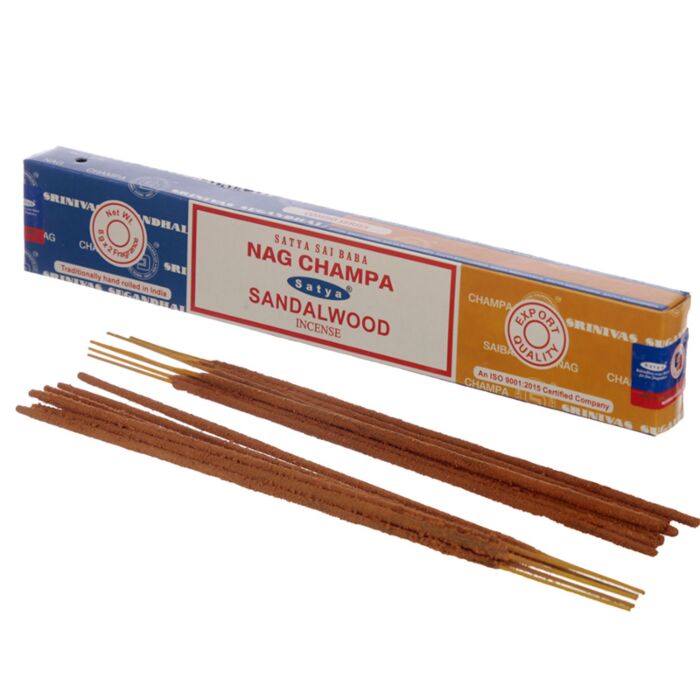 01331 Varillas de incienso Satya Nag Champa & Sandalwood