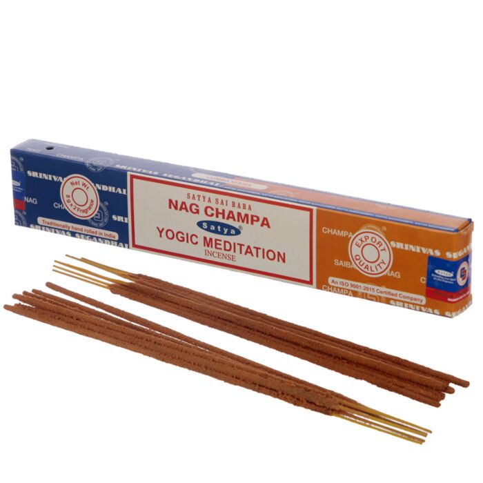 01342 Varillas de incienso Satya Nag Champa & Yogic Meditation