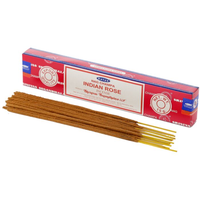 01360 Varillas de Incienso Satya Nag Champa Indian Rose