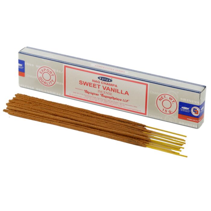 01365 Varillas de Incienso Satya Nag Champa Sweet Vanilla