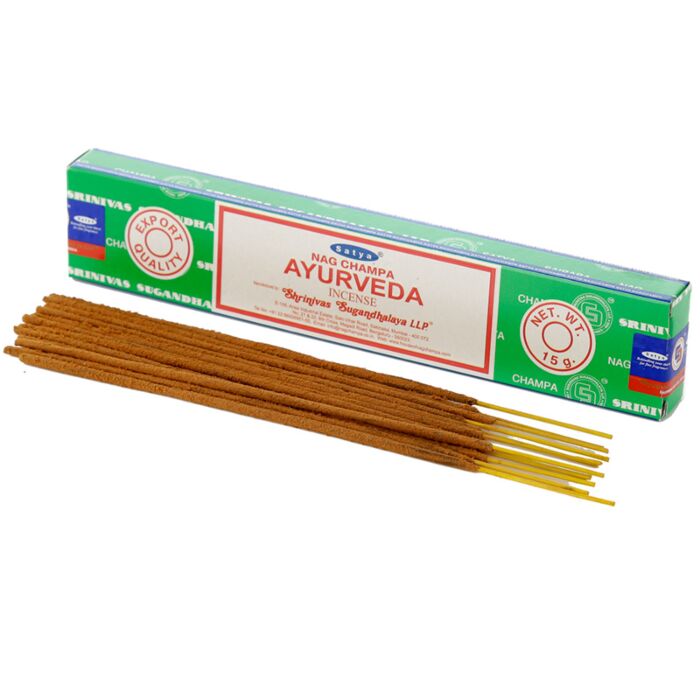 01405 Varillas de Incienso Satya Nag Champa VFM Ayurveda
