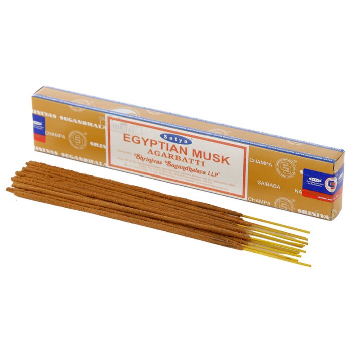 01420 Varillas de Incienso Satya Nag Champa VFM Egyptian Musk