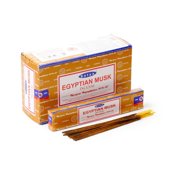 01420 Varillas de Incienso Satya Nag Champa VFM Egyptian Musk