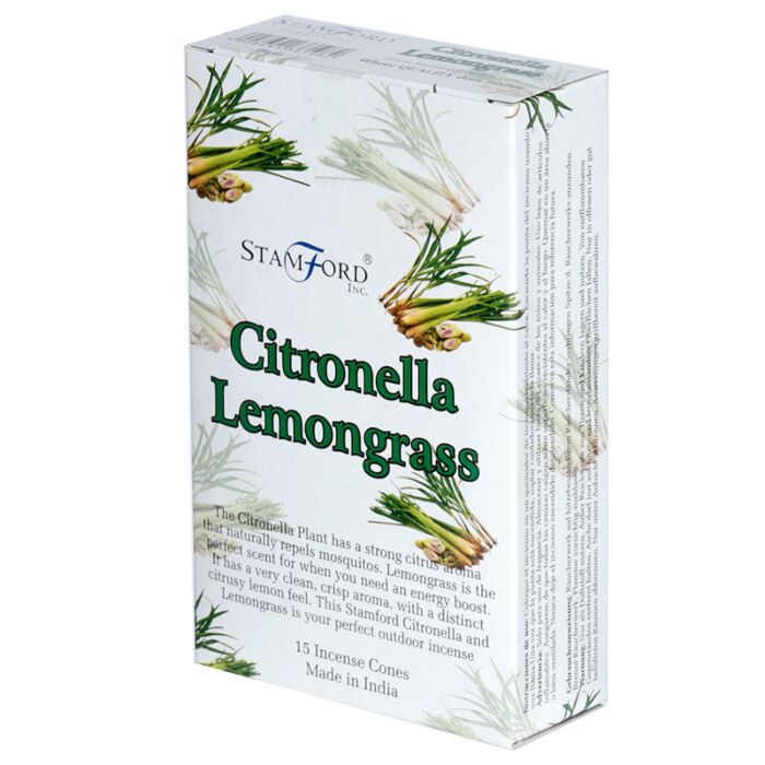 Conos de Incienso 37198 Stamford Citronela y Lemongrass