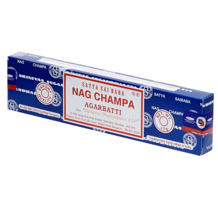 01425 Varillas de Incienso Satya Nag Champa 40g