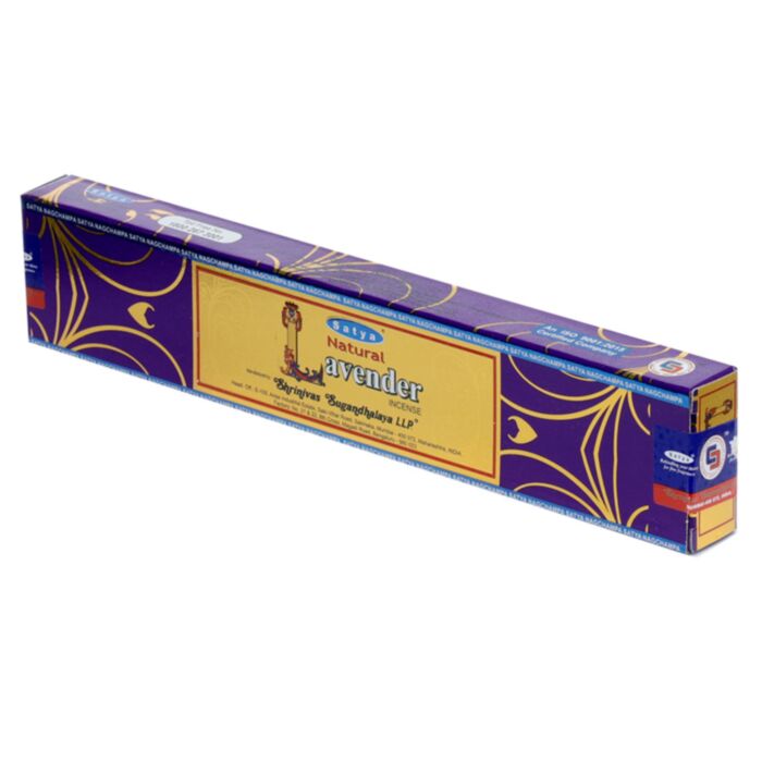 01444 Varillas de Incienso Satya Natural Lavanda