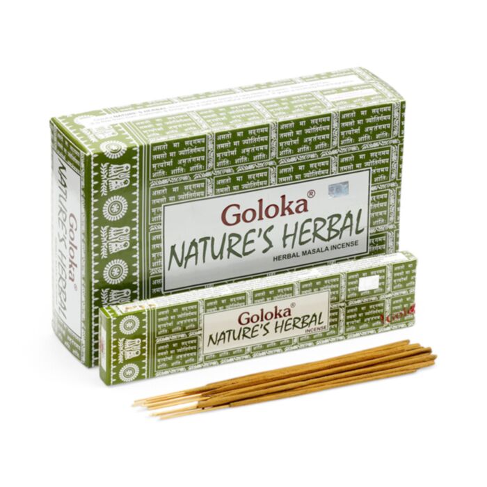 Varillas de Incienso Goloka Nature's Herbal 