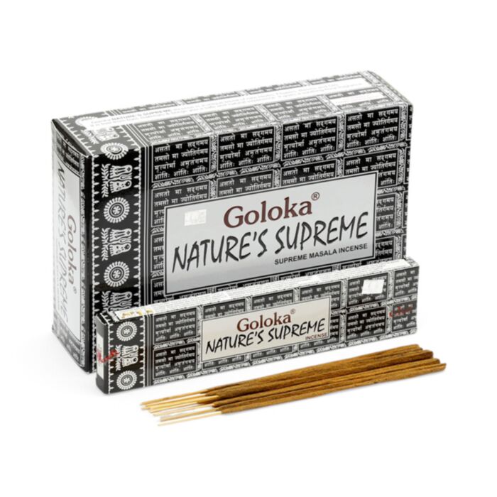 Varillas de Incienso Goloka Nature's Supreme