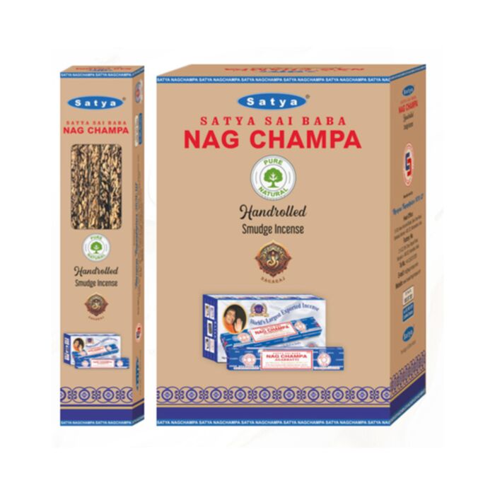 Varillas de Incienso Satya Smudge Nag Champa 