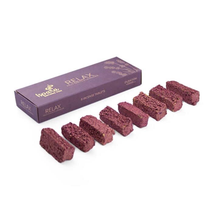 Tabletas de Incienso Ispalla Peruvian de Palo Santo y Lavanda para la Relajación