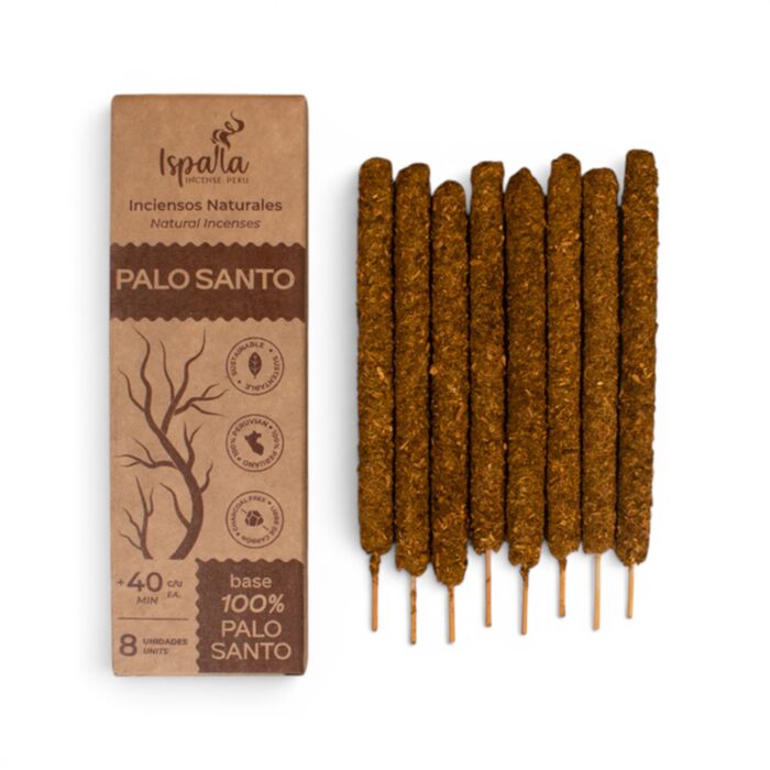 Varillas de Incienso Gruesas Ispalla Peruvian Palo Santo 