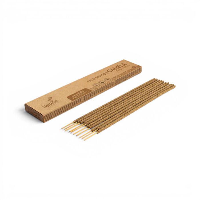 Varillas de Incienso Ispalla Peruvian Palo Santo y Canela para el éxito