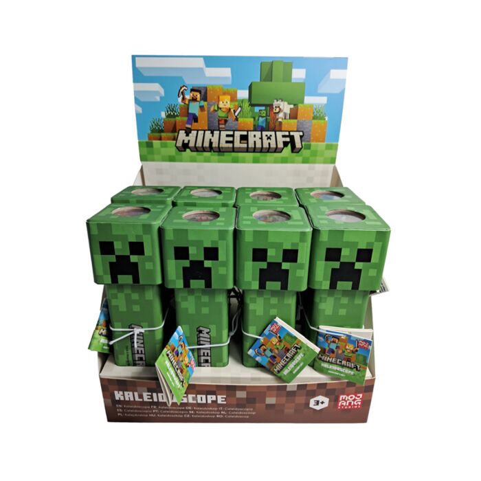 Caleidoscopio Diseño Creeper de Minecraft