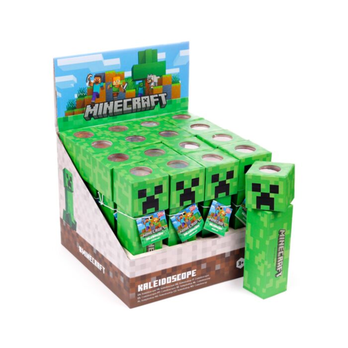 Caleidoscopio Diseño Creeper de Minecraft