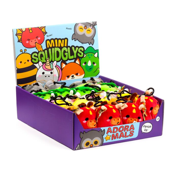 Llavero de Peluche Animales Adorables Squidglys Adoramals