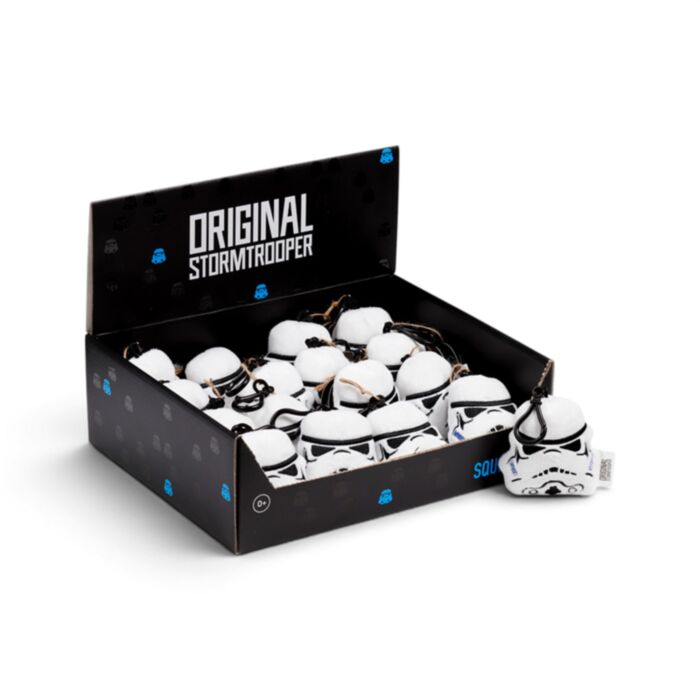 Llavero de Peluche Mini Squidglys Soldado Imperial Stormtrooper 