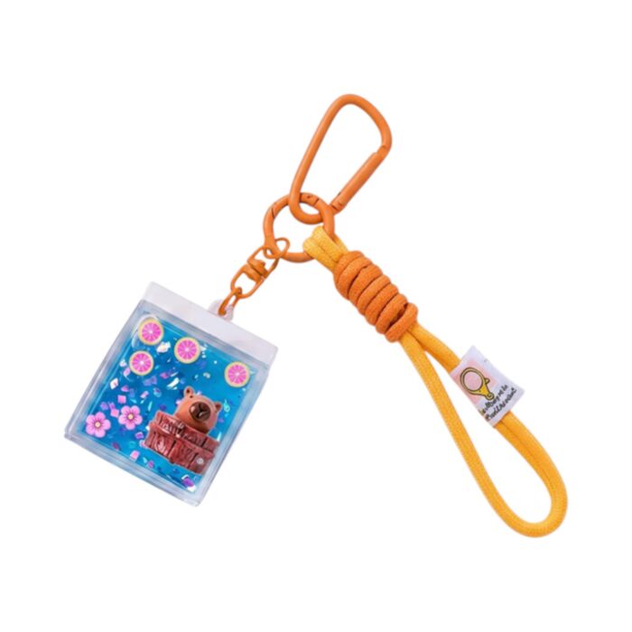 Llavero con charm QuirKeys Capibara