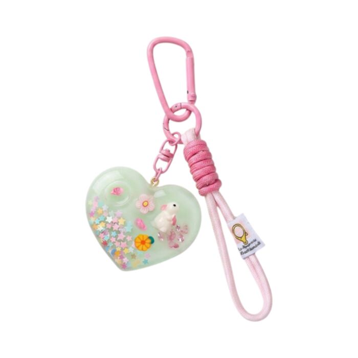 Llavero con charm QuirKeys de Corazón