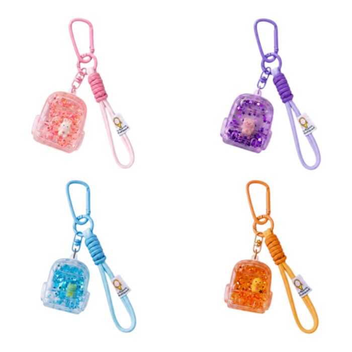 Llavero con charm QuirKeys con Animales Adorables 
