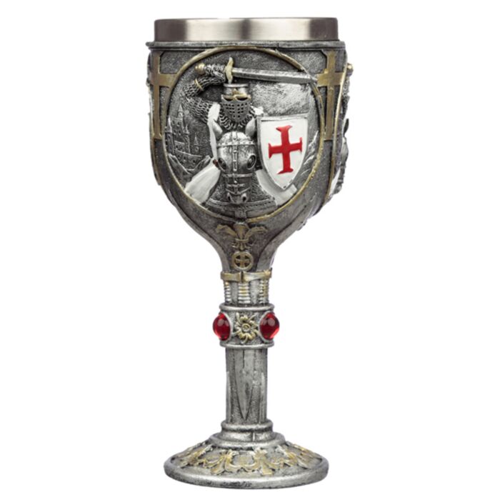Copa Decorativa Caballero de las Cruzadas