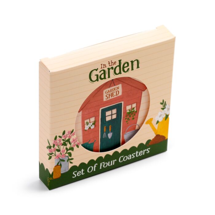 Set de 4 Posavasos Jardín In the Garden 