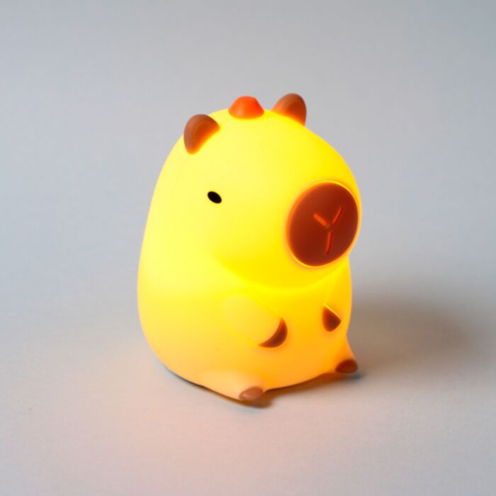 Lámpara de noche LED con forma de Capibara