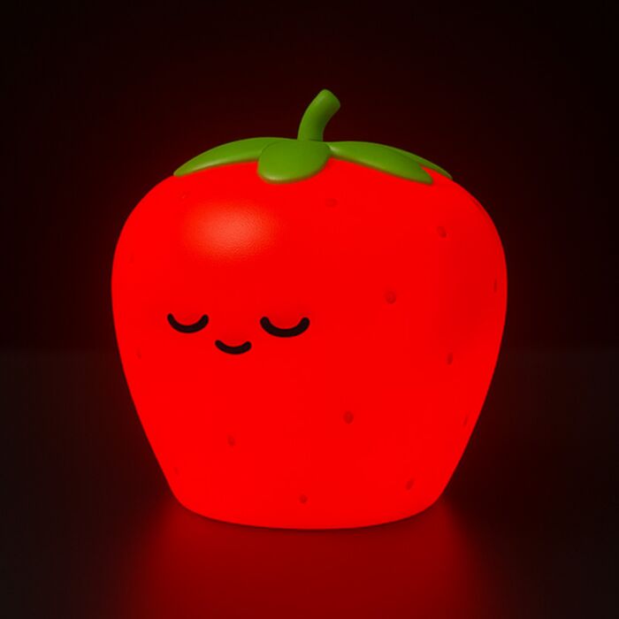 Lámpara de noche LED con forma de Fresa Foodiemals