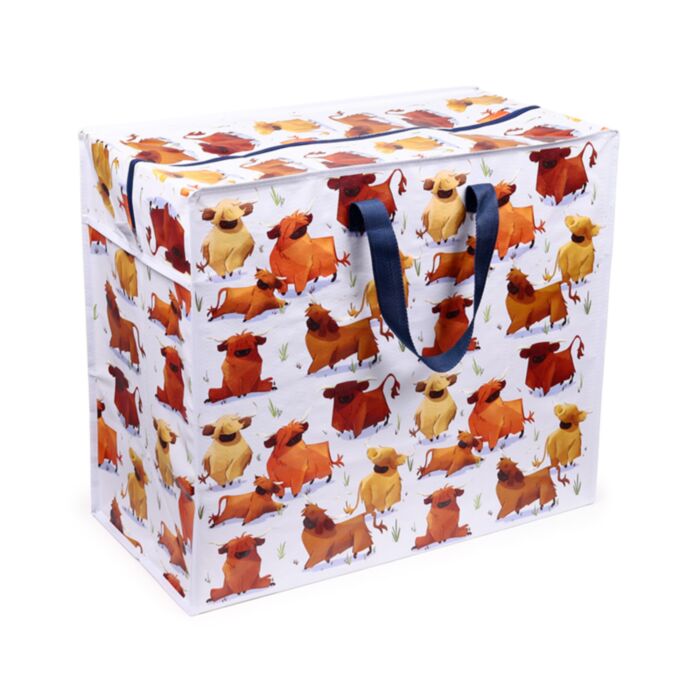 Bolsa de Almacenaje Vaca Escocesa Hairy Coos