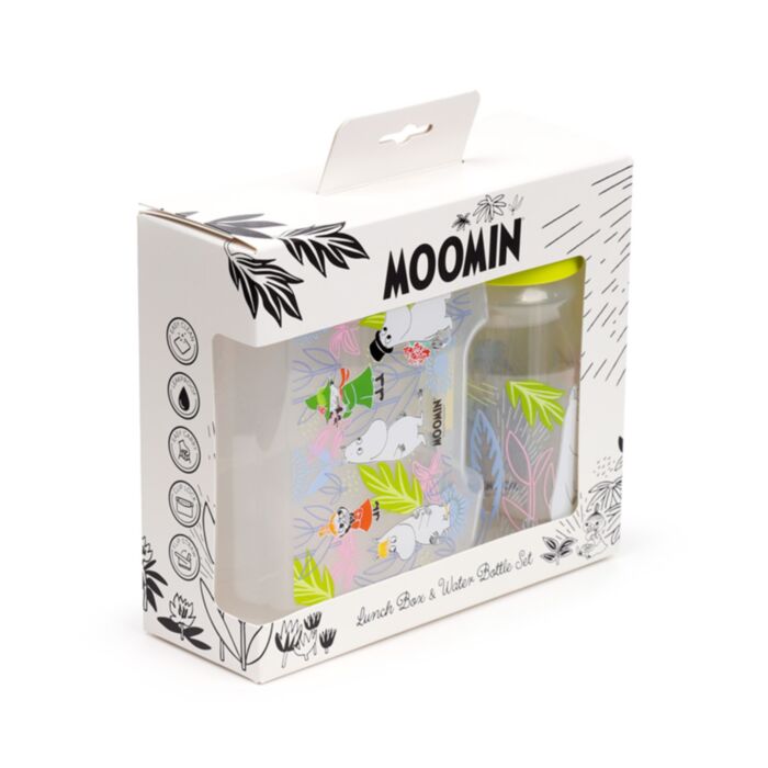 Set de Fiambreras y Botella de Agua Mumin Moomin Tammi 