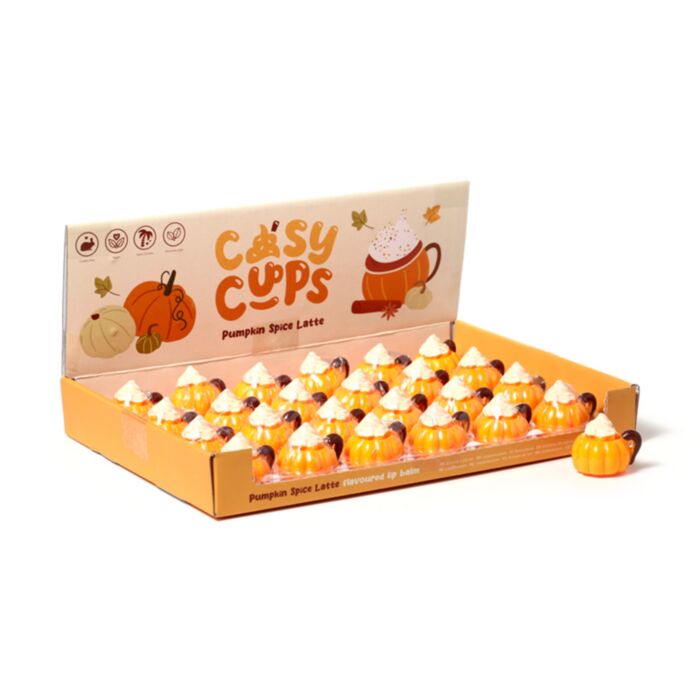 Bálsamo Labial con Forma de Acogedoras Tazas de Calabaza Autumn Harvest Otoño