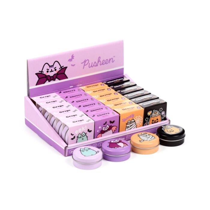 Bálsamo Labial en Lata Halloween Gato Pusheen
