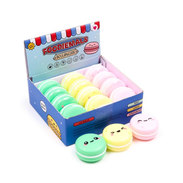 Bálsamo Labial en Lata Macarons Foodiemals Boulangerie