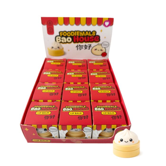 Bálsamo Labial Bao House Bao Bun Foodiemals 