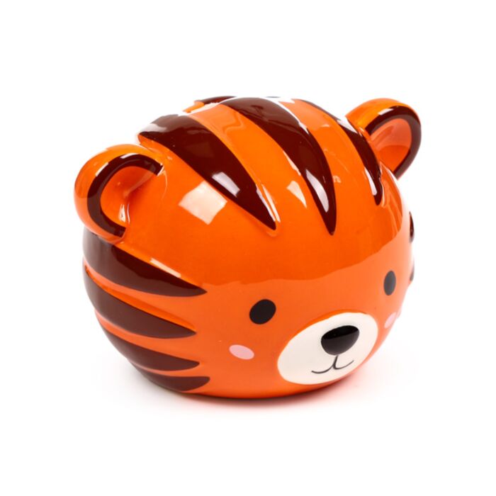 Hucha de Cerámica El Tigre Alfie Adoramals Salvajes Adoramals