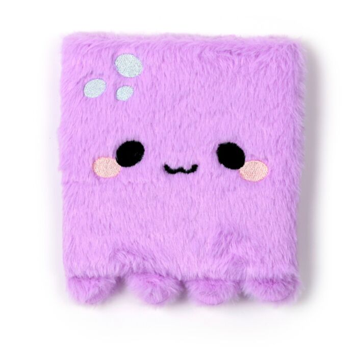 Libreta Peluda A5 a Rayas Pulpo Adoramals