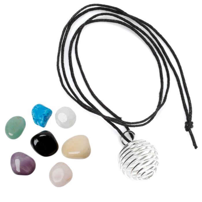 Collar Piedras Preciosas Intercambiables