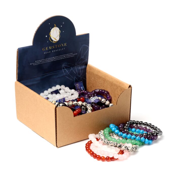 Pulsera de Piedras y Abalorios 