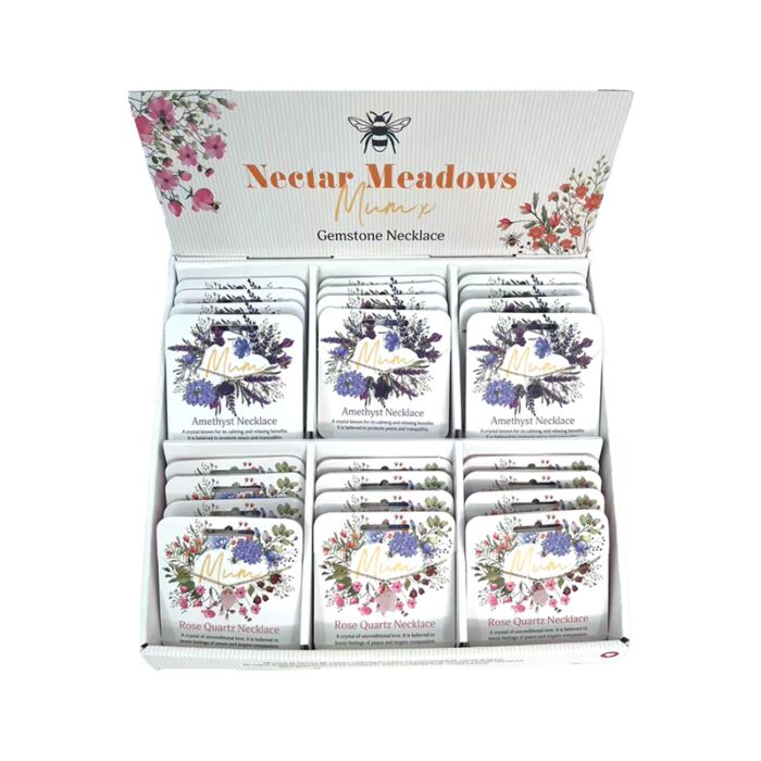 Collar con Piedras Abejas y Néctar 