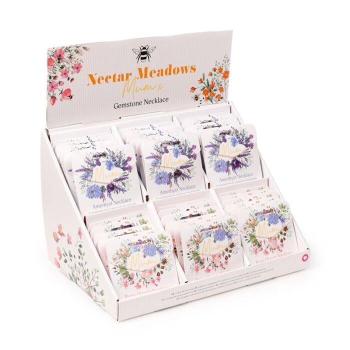 Collar con Piedras Abejas y Néctar 