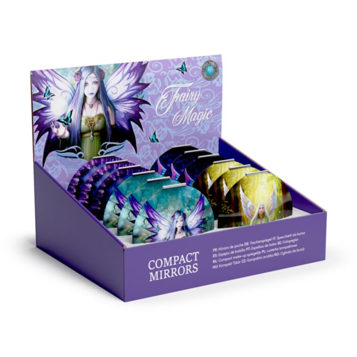 Espejo de Bolsillo Magia de las Hadas Anne Stokes