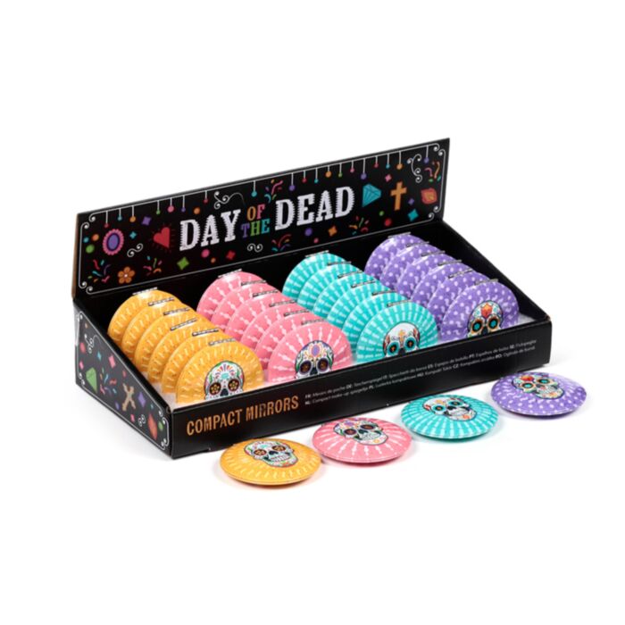 Espejo de Bolsillo Día de los Muertos