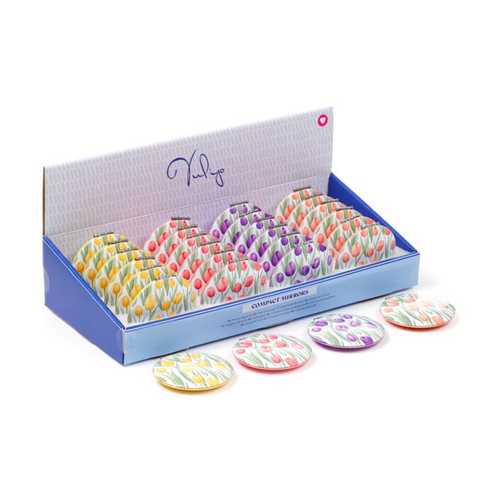 Espejo de Bolsillo Tulipanes Tulips 