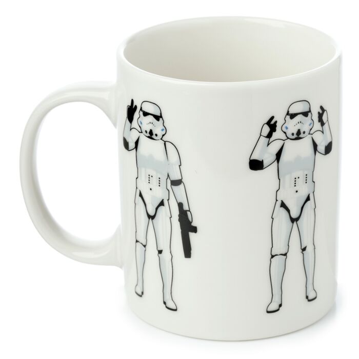Taza de Porcelana Soldado Imperial Stormtrooper Blanca