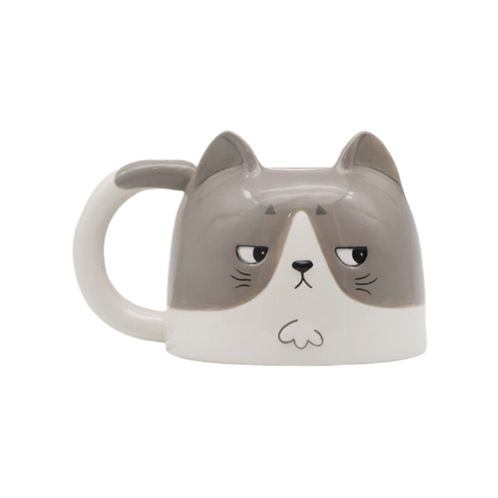 Taza de Cerámica con Forma Gatsby el Gato Gatos Beans & Co